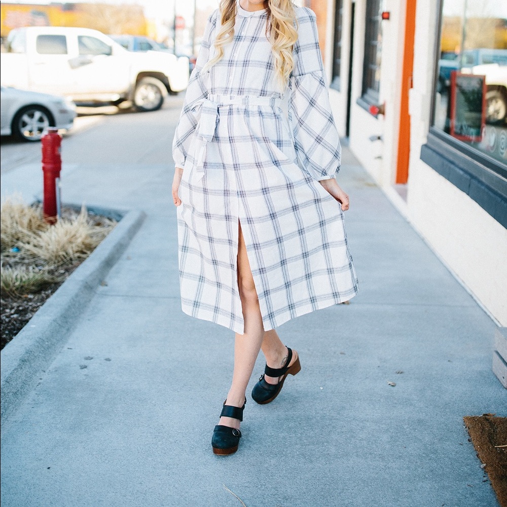 Plaid Vintage Dress